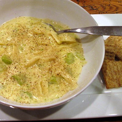 Broccoli - Cheese Noodle Soup